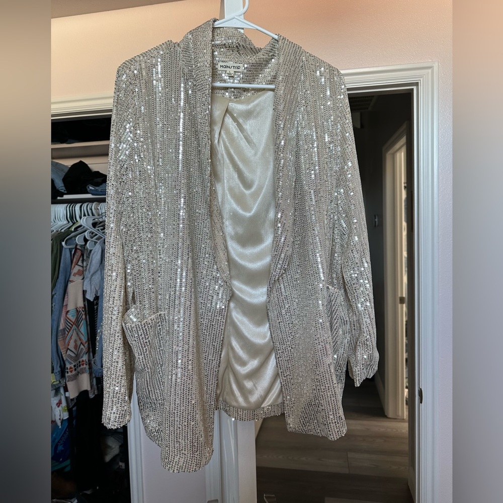 Sparkle blazer